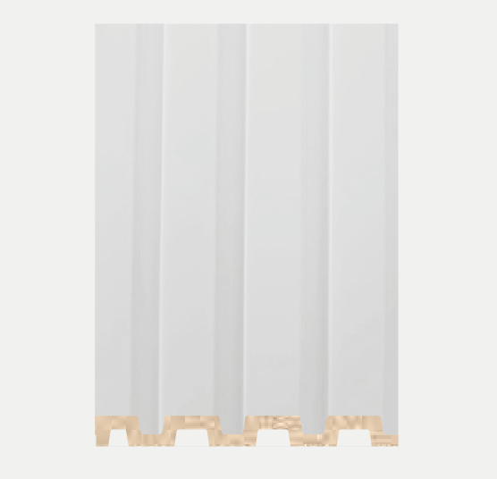 PANNEAU PVC EFFET BOIS - BLANC 